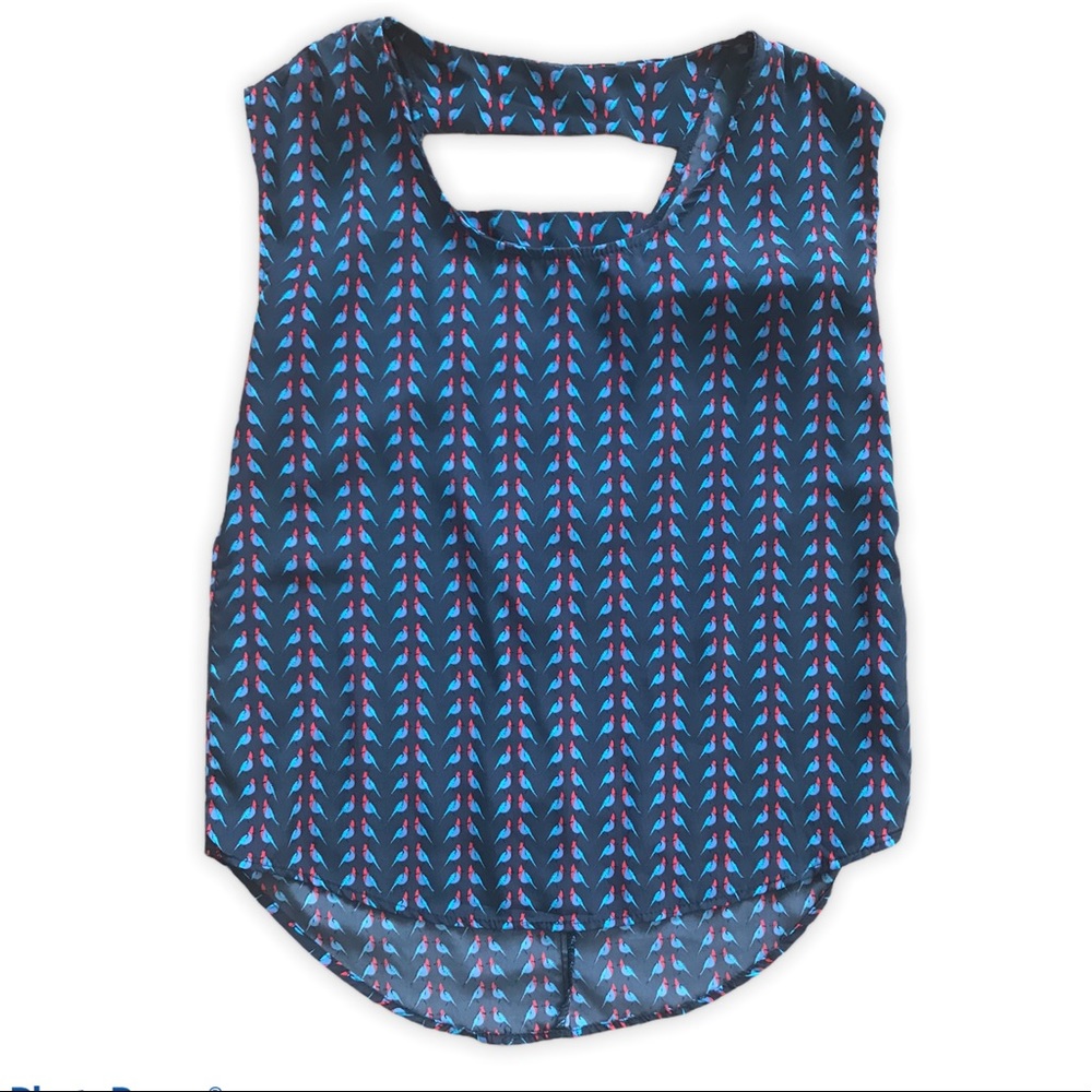 🪴3/$18 BlueRain Cut Out Back Sleeveless Top
